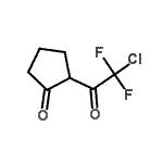 CAS 登录号：2317-35-3， 2-[氯(二氟)乙酰基]环戊酮