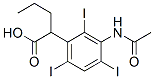 CAS 登录号：23217-87-0， 2-(3-乙酰氨基-2,4,6-三碘苯基)戊酸
