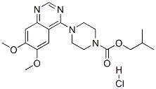 CAS#: 23256-26-0, 2-Methylpropyl 4-(6,7-Dimethoxyquinazolin-4-Yl)Piperazine-1-Carboxylate Hydrochloride