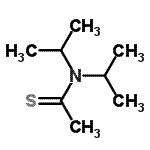 CAS 登录号：23264-07-5， N,N-二异丙基乙烷硫代酰胺