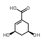 CAS#: 232952-17-9, (3R,5R)-3,5-Dihydroxy-1-Cyclohexene-1-Carboxylic Acid