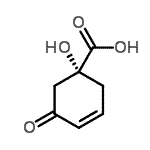 CAS 登录号：233271-89-1， (1R)-1-羟基-5-氧代-3-环己烯-1-羧酸