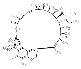 CAS 登录号：23344-16-3， 21-O-乙酰基-16-羟基曲张链菌素酸甲酯