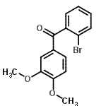 CAS#: 23346-79-4, (2-Bromophenyl)(3,4-Dimethoxyphenyl)Methanone