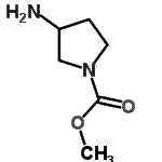 CAS#: 233764-45-9, Methyl 3-Amino-1-Pyrrolidinecarboxylate