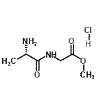 CAS#: 23404-09-3, Methyl L-Alanylglycinate Hydrochloride (1:1)