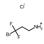 CAS#: 234096-29-8, 3-Bromo-3,3-Difluoro-1-Propanaminium Chloride