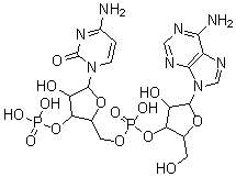 CAS 登录号:2348-33-6, 腺苷酰(3'-5')胞苷-3'-磷酸酯
