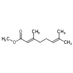 CAS#: 2349-14-6, Methyl (2E)-3,7-Dimethyl-2,6-Octadienoate
