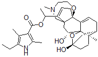 CAS#: 23509-22-0, Batrachotoxinin A 20-(5-Ethyl-2,4-Dimethyl-1H-Pyrrole-3-Carboxylate)