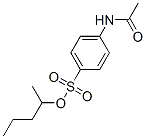 CAS#: 23531-31-9, 4-(Acetylamino)Benzenesulfonic Acid 1-Methylbutyl Ester