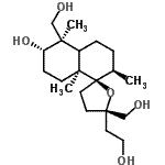 CAS#: 23554-81-6, (2R,2'R,5S,5'R,6'S,8A's)-5-(2-Hydroxyethyl)-5,5'-Bis(Hydroxymethyl)-2',5',8A'-Trimethyldecahydro-2'H,3H-Spiro[Furan-2,1'-Naphthalen]-6'-Ol