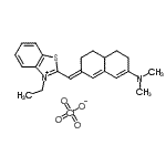 CAS#: 235782-02-2, 2-{(E)-[7-(Dimethylamino)-4,4A,5,6-Tetrahydro-2(3H)-Naphthalenylidene]Methyl}-3-Ethyl-1,3-Benzothiazol-3-Ium Perchlorate