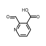 CAS 登录号：23590-67-2， 2-甲酰基烟酸