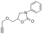 CAS 登录号：23598-54-1， 3-苯基-5-[(2-丙炔基氧基)甲基]-2-恶唑烷酮