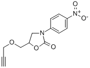CAS#: 23598-64-3, 3-(4-Nitrophenyl)-5-[(2-Propynyloxy)Methyl]-2-Oxazolidinone
