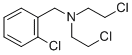 CAS#: 2361-61-7, 2-Chloro-N-(2-Chloroethyl)-N-[(2-Chlorophenyl)Methyl]Ethanamine