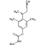 CAS#: 23623-49-6, 3,5-Dimethyl-4-[Methyl(2-Propyn-1-Yl)Amino]Phenyl Methylcarbamate