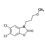 CAS#: 23732-94-7, 5,6-Dichloro-3-(3-Methoxypropyl)-1,3-Benzoxazol-2(3H)-One