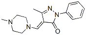 CAS#: 23746-39-6, 5-Methyl-4-[(4-Methyl-1-Piperazinyl)Methylene]-2-Phenyl-2H-Pyrazol-3(4H)-One