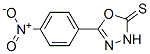 CAS#: 23766-30-5, 5-(4-Nitrophenyl)-1,3,4-Oxadiazole-2(3H)-Thione