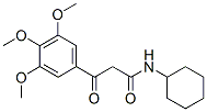 CAS#: 23771-18-8, N-Cyclohexyl-2-(3,4,5-Trimethoxybenzoyl)-Acetamide