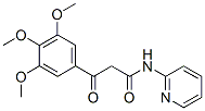 CAS 登录号:23771-21-3, N-(2-吡啶基)-2-(3,4,5-三甲氧基苯甲酰基)乙酰胺