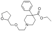 CAS#: 2385-81-1, Ethyl 1-[2-(Oxolan-2-Ylmethoxy)Ethyl]-4-Phenylpiperidine-4-Carboxylate