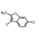 CAS#: 23850-59-1, 6-Chloro-2-Methyl-1,3-Benzothiazole 3-Oxide