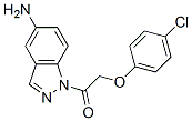 CAS#: 23856-27-1, 1-[(4-Chlorophenoxy)Acetyl]-1H-Indazol-5-Amine