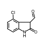 CAS 登录号：23872-23-3， 4-氯-2-氧代-3-吲哚啉甲醛