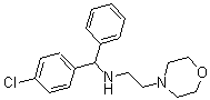 CAS#: 23892-47-9, 4-[2-[(4-Chloro-alpha-Phenylbenzyl)Amino]Ethyl]Morpholine