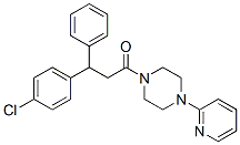 CAS#: 23904-74-7, 3-(4-Chlorophenyl)-3-Phenyl-1-[4-(2-Pyridyl)-1-Piperazinyl]-1-Propanone