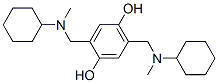 CAS 登录号：23913-42-0， 2,5-二[(环己基-甲基-氨基)甲基]苯-1,4-二醇