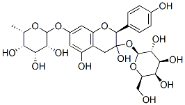 CAS#: 2392-95-2, Kaempferol-3-O-beta-D-glucopyranosyl-7-O-alpha-L-rhamnopyranoside