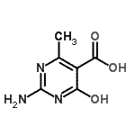 CAS#: 23945-48-4, 2-Amino-4-Hydroxy-6-Methyl-5-Pyrimidinecarboxylic Acid