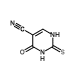 CAS#: 23945-49-5, 4-Oxo-2-Thioxo-1,2,3,4-Tetrahydro-5-Pyrimidinecarbonitrile