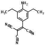 CAS#: 23957-76-8, 2-(4-Amino-3,5-Diethylphenyl)-1,1,2-Ethenetricarbonitrile