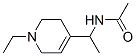 CAS 登录号：23969-86-0， N-[1-(1-乙基-3,6-二氢-2H-吡啶-4-基)乙基]乙酰胺