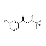 CAS#: 23975-64-6, 1-(3-Bromophenyl)-4,4,4-Trifluoro-1,3-Butanedione