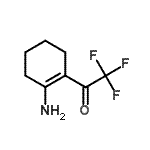CAS 登录号：240121-53-3， 1-(2-氨基-1-环己烯-1-基)-2,2,2-三氟乙烷酮