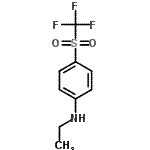 CAS 登录号：240490-01-1， N-乙基-4-[(三氟甲基)磺酰基]苯胺