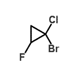 CAS 登录号：24071-59-8， 1-溴-1-氯-2-氟环丙烷