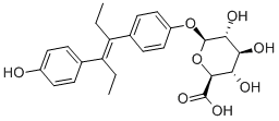 CAS#: 2408-40-4, (2S,3S,4S,5R)-3,4,5-Trihydroxy-6-[4-[(E)-4-(4-Hydroxyphenyl)Hex-3-En-3-Yl]Phenoxy]Oxane-2-Carboxylic Acid