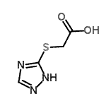 CAS#: 24127-58-0, (4H-1,2,4-Triazol-3-Ylsulfanyl)Acetic Acid