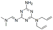 CAS 登录号：2415-55-6， N'-[4-氨基-6-(二(丙-2-烯基)氨基)-1,3,5-三嗪-2-基]-N,N-二甲基甲脒