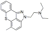 CAS 登录号：24167-33-7， 2-[2-(二乙基氨基)乙基]-5-甲基-2H-[1]苯并噻喃并[4,3,2-cd]吲唑
