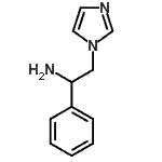 CAS 登录号：24169-72-0， 2-(1H-咪唑-1-基)-1-苯基乙胺