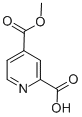 CAS 登录号：24195-03-7， 2,4-吡啶二甲酸 4-甲基酯