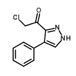 CAS#: 24301-64-2, 2-Chloro-1-(4-Phenyl-1H-Pyrazol-3-Yl)Ethanone